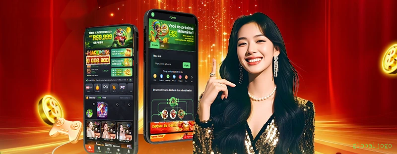 Conta globaljogo sincronizada site e app
